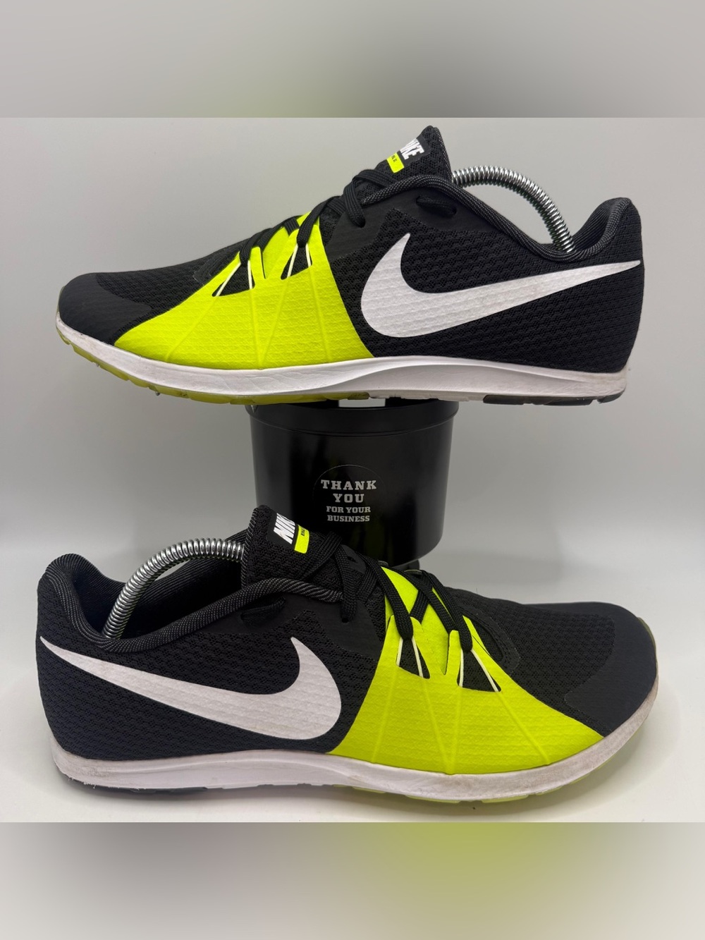 Nike Rival XC Track Cross Country Spikes Black Volt Men’s Size 11.5